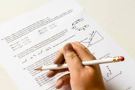 student doing homework